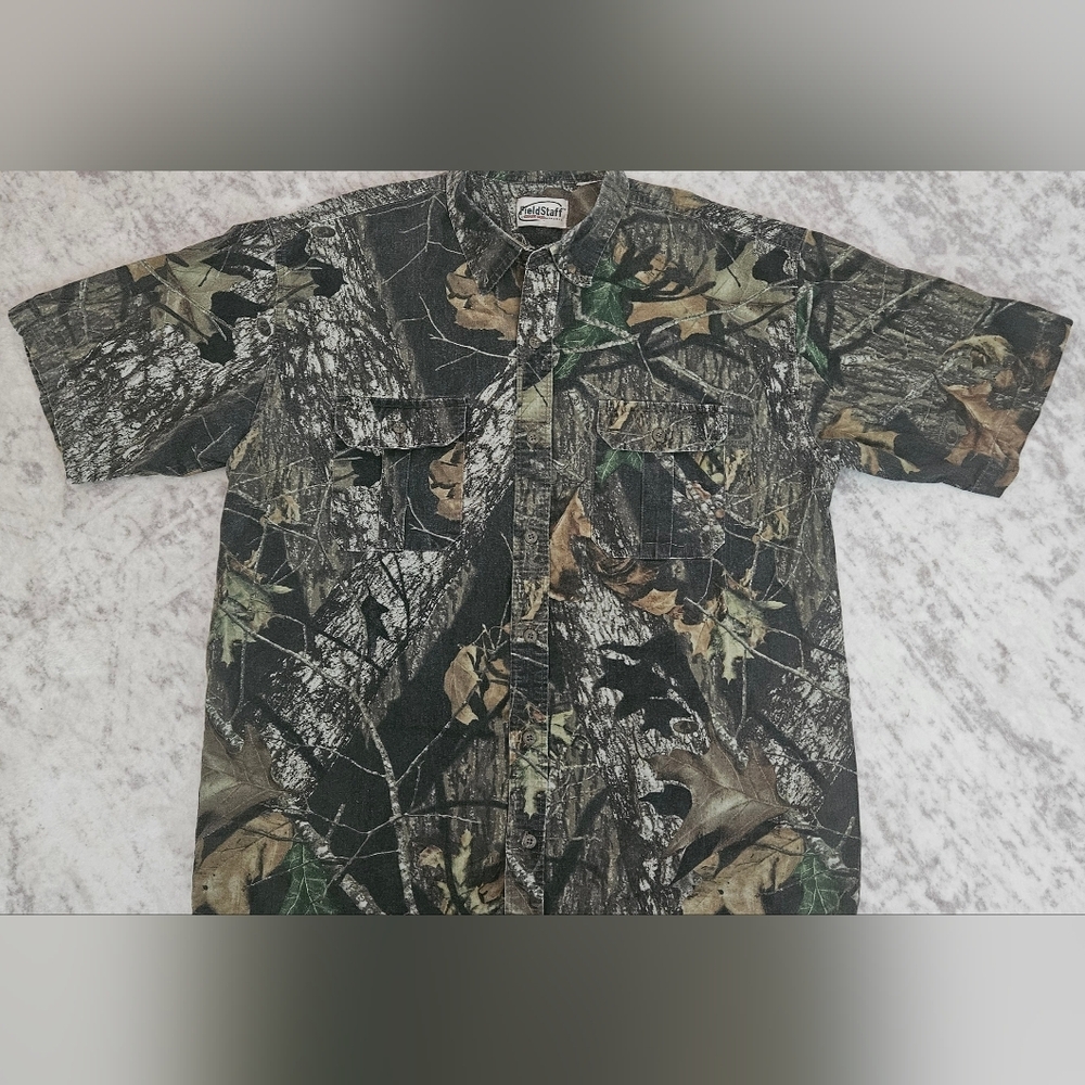 Vintage Mossy Oak Button Down
